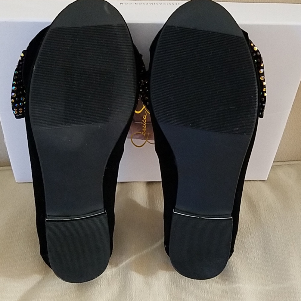 🆕️👠New Jessica Simpson Black Flats - Picture 5 of 6